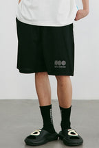 OO Waffle Loose Logo Shorts