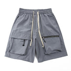 CZ Front Pockets Functional Shorts