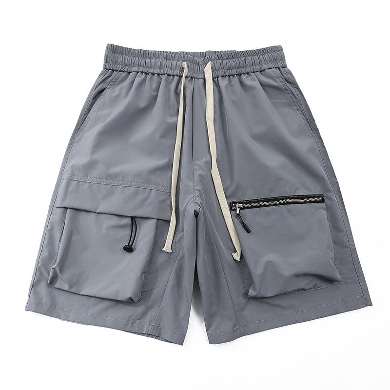 CZ Front Pockets Functional Shorts