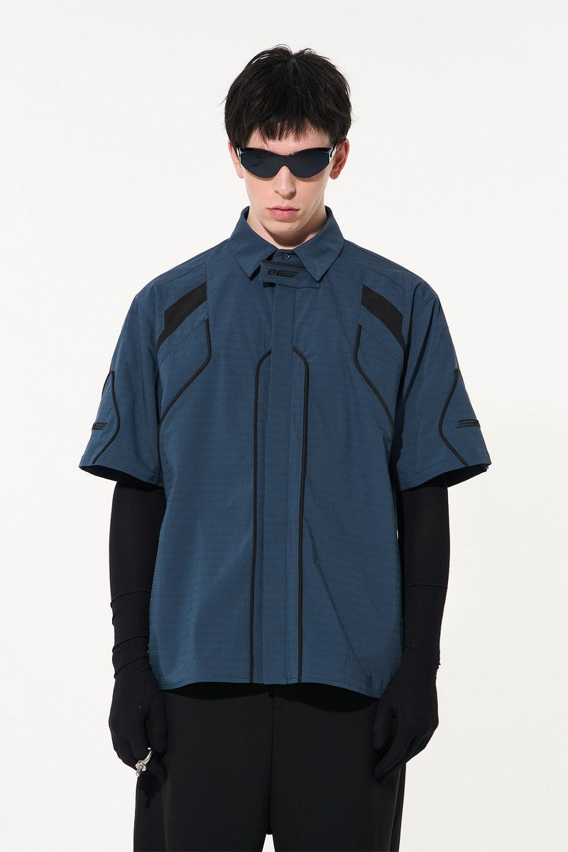 Embroidered Structure Tee