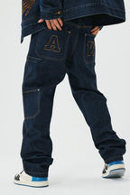 Antidote Logo Loose Jeans