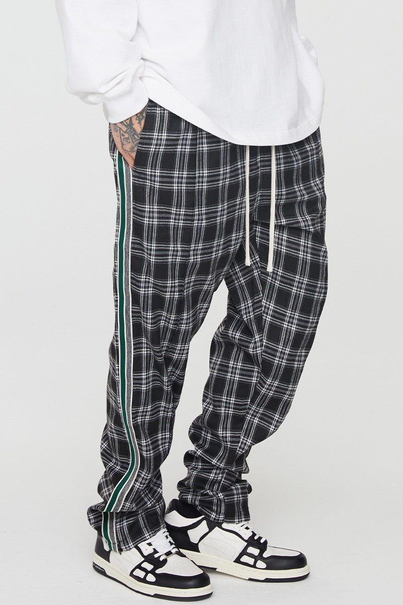 F2CE Loose Plaid Pants