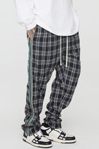 F2CE Loose Plaid Pants