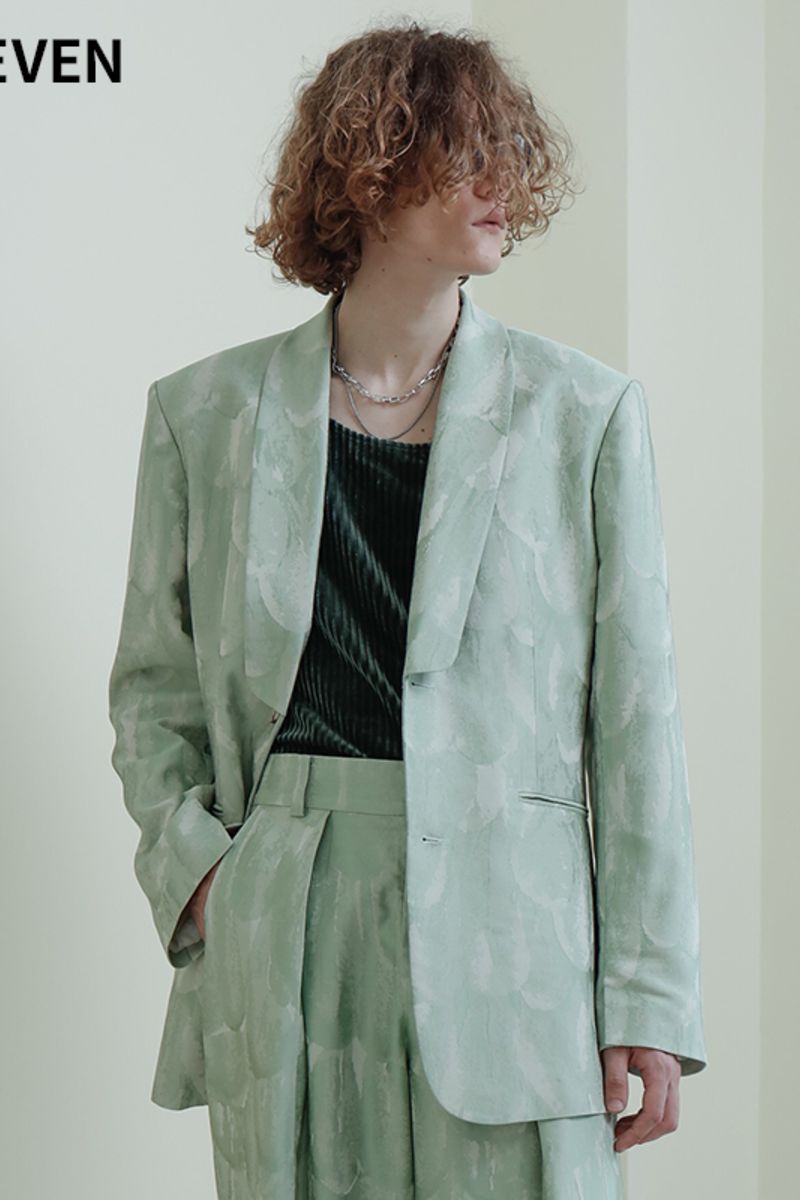 Mix7 Mint Green Suit Jacket - UK Only