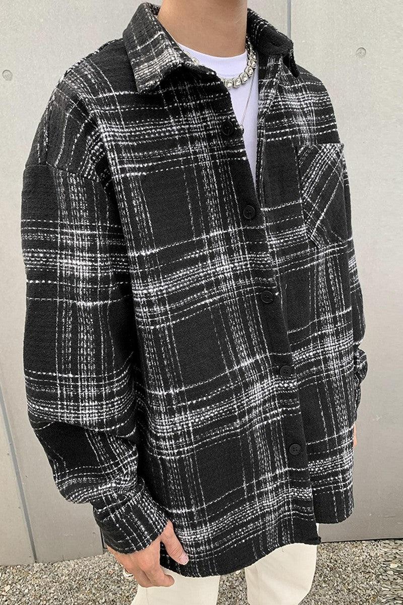 CZ Woolen Plaid Shirt