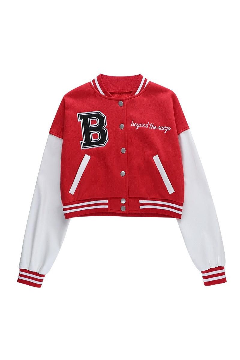 CZ B Embroidered Varsity Jacket