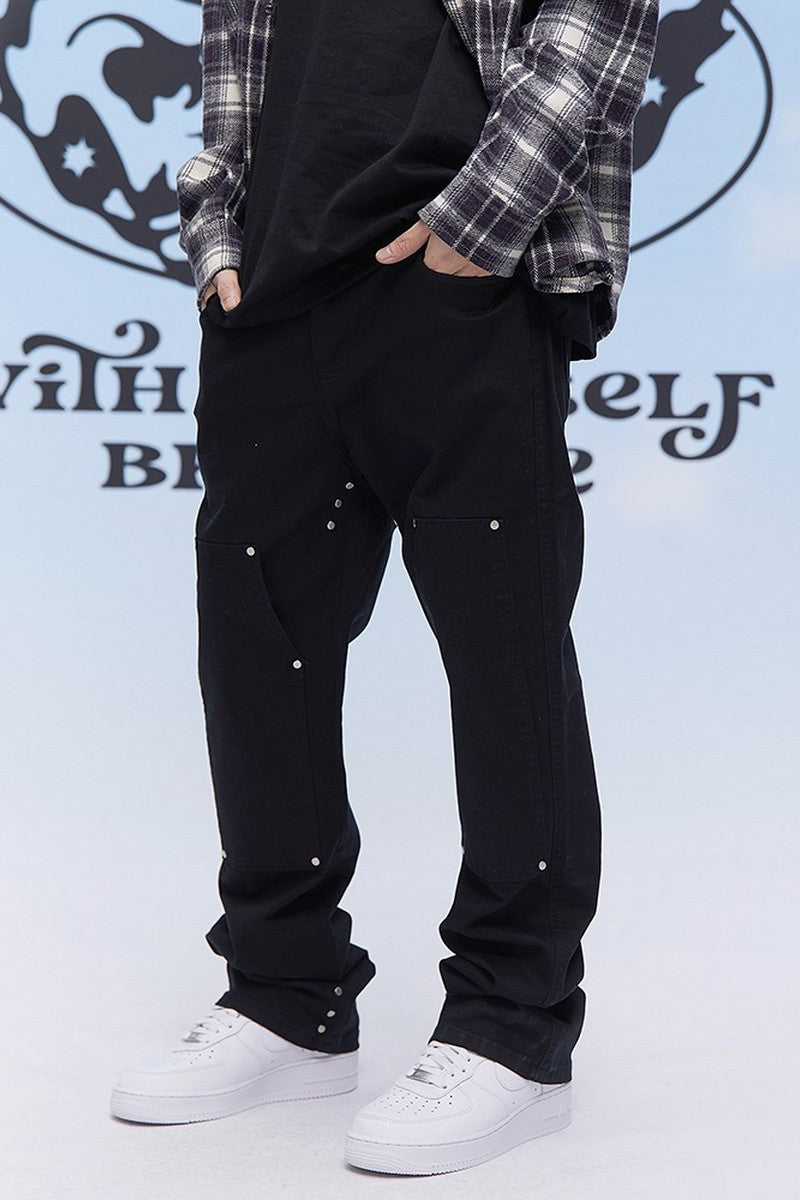 CZ Loose Flared Jeans