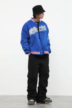CZ ED Embroidered Varsity Jacket