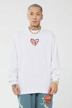 F2CE Heart Sherpa Logo L/S Tee