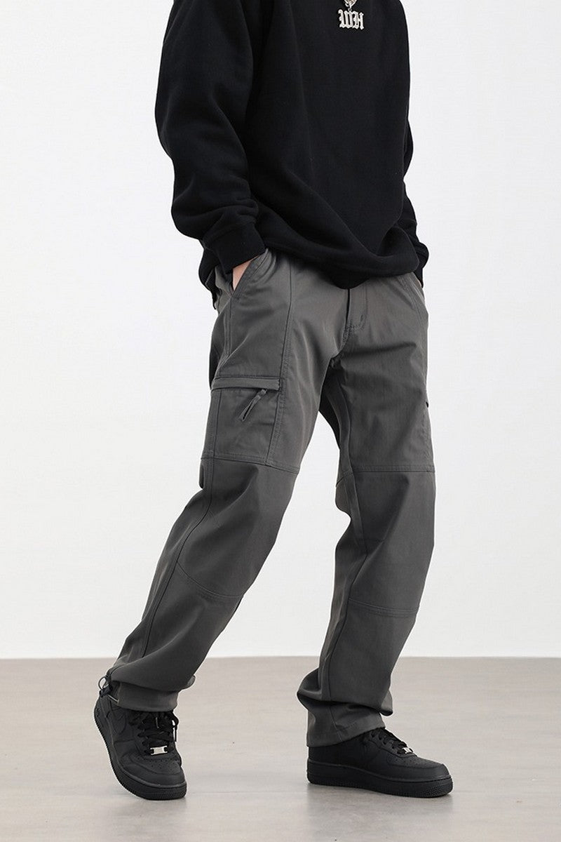 Straight Regular Loose Pants