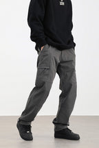 Straight Regular Loose Pants