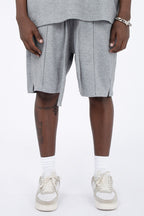 CZ Drawstrings Waffle Shorts