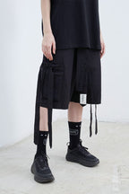 STEEPC Straps Loose Shorts