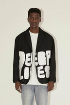 Empty Reference Deep Lies Print Suit