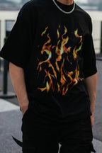 Antidote Flame Print Tee