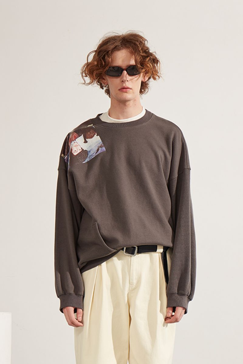 Mix7 Painting Irregular Sweater