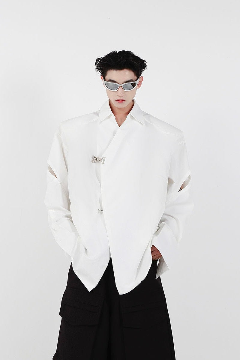 Irregular Shirt Jacket