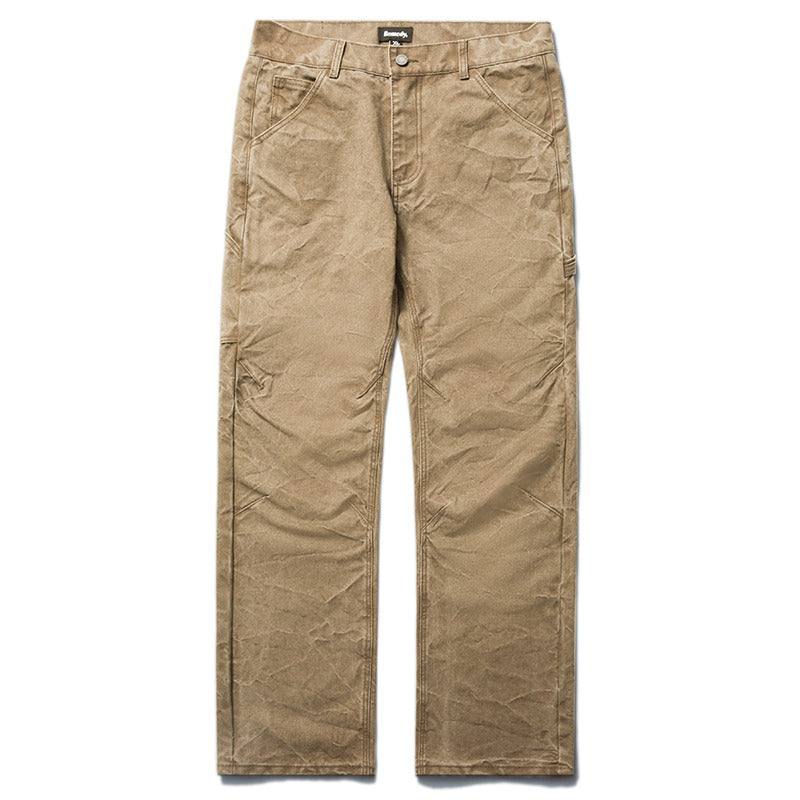 RMY Pleated Washed Jeans