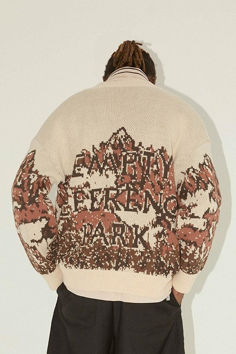 Empty Reference Nature Knitted Cardigan