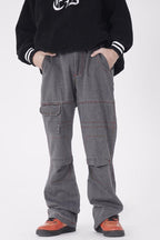 CZ Dark Washed Flared Jeans