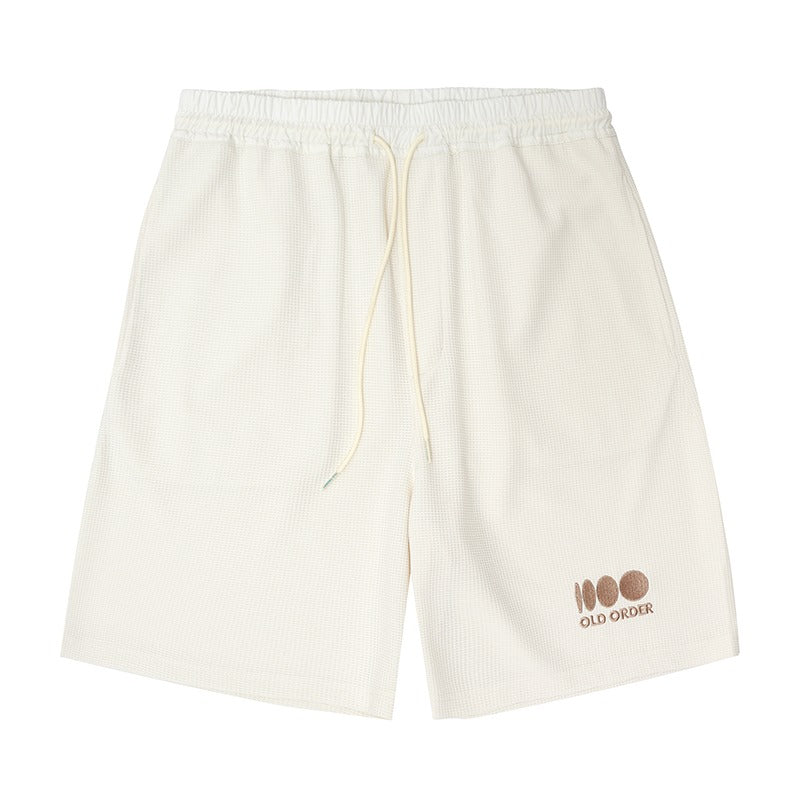 OO Waffle Loose Logo Shorts