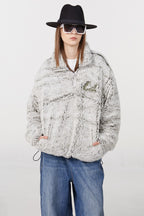 STEEPC Embroidered Sherpa Jacket