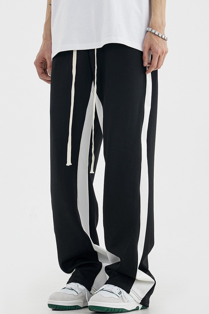 Striped Loose Sweatpants