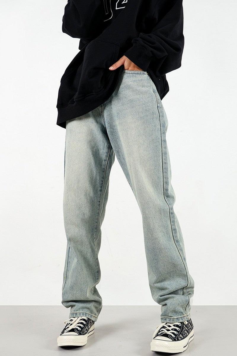 CZ Retro Washed Straight Jeans