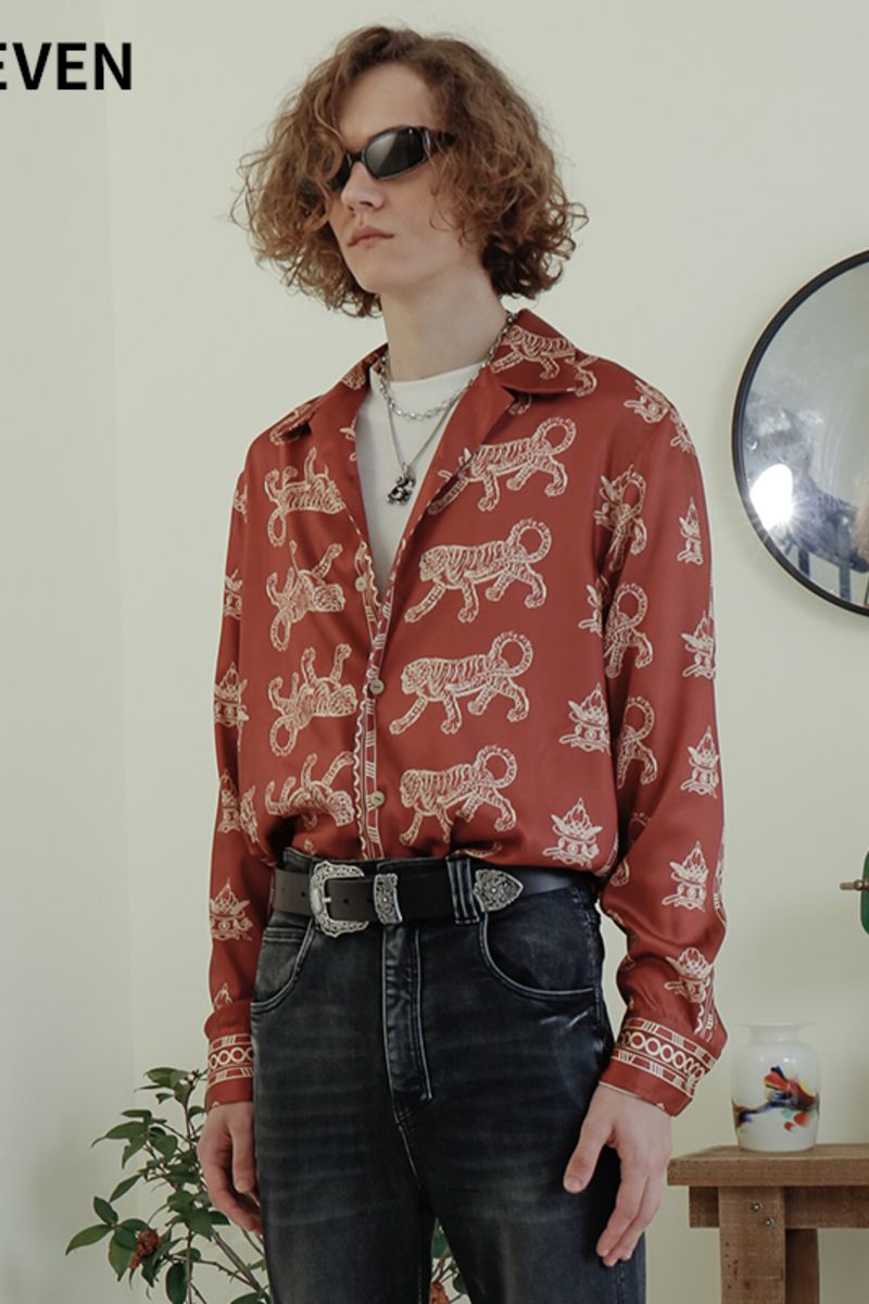 Mix7 Retro Tigers L/S Shirt