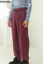 Mix7 Straight Suit Trousers