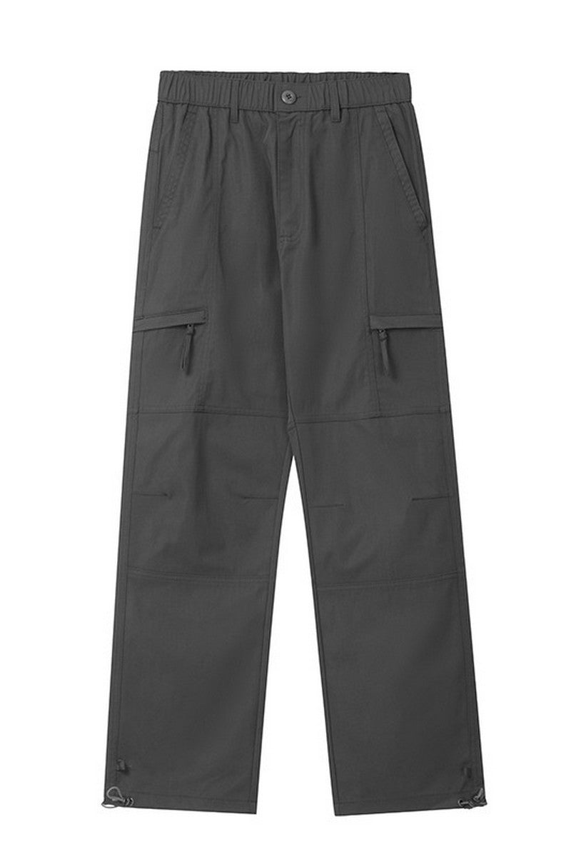 Straight Regular Loose Pants