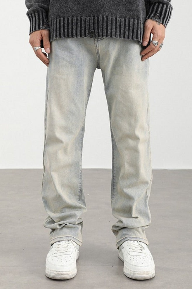 CZ Yellow Washed Jeans