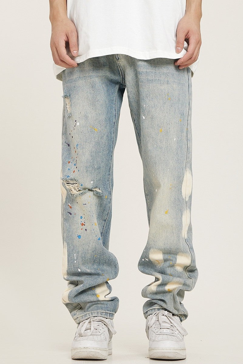 Oversized Washed Jeans – Copping Zone