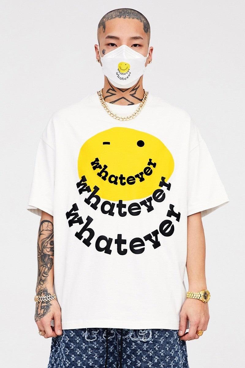 F2CE Whatever Smiley Printed Tee