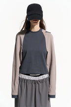 BNP Color Block L/S Tee