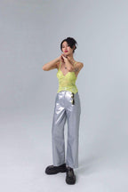 CZ Silver Straight Trousers