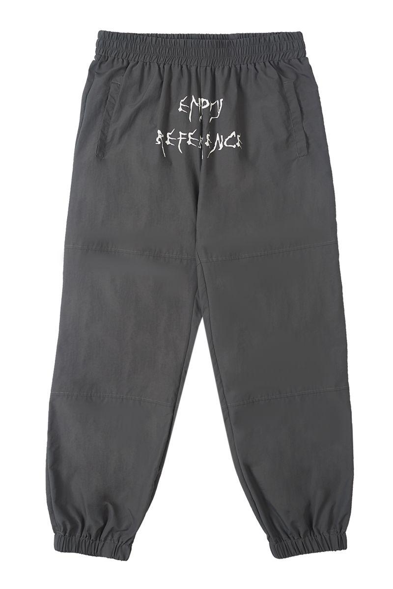 Empty Reference Smiley Logo Casual Pants