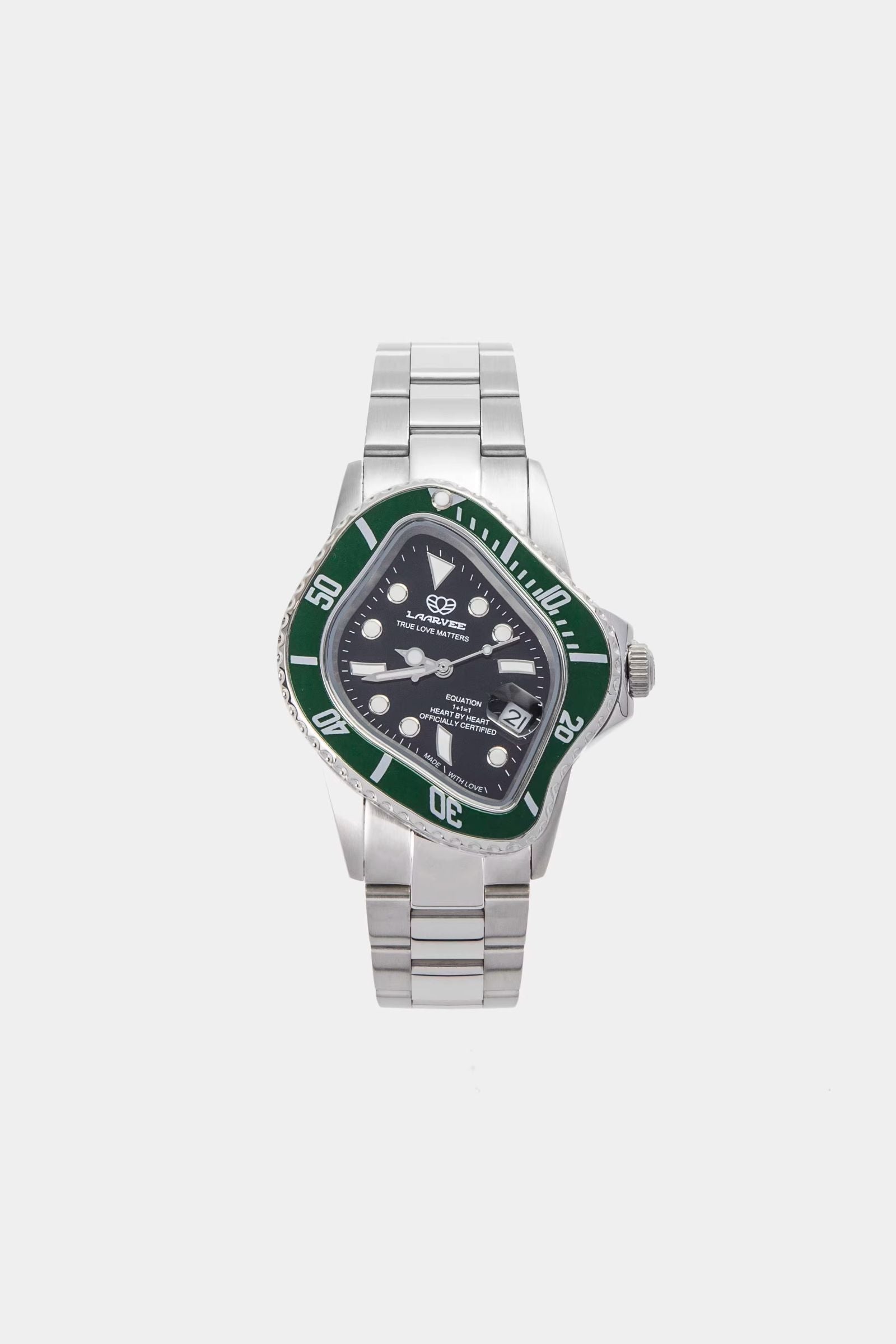 LAARVEE Crashed Submariner Steel Watch – Copping Zone