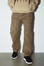 RMY Pleated Washed Jeans