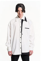 BNP Layered Stitched L/S Shirt