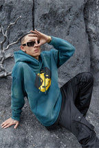 STEEPC Smiley Print Hoodie
