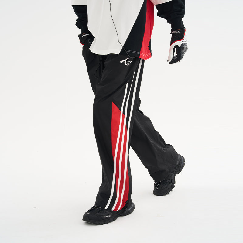 Stitching Loose Track Pants