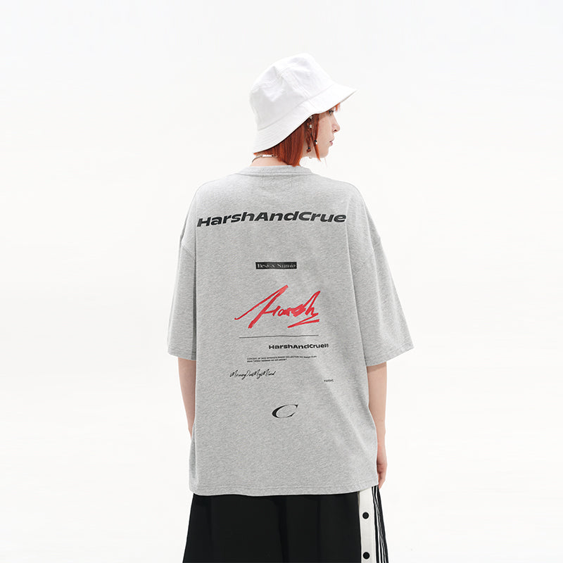H/C Handwritten Logo Loose Tee