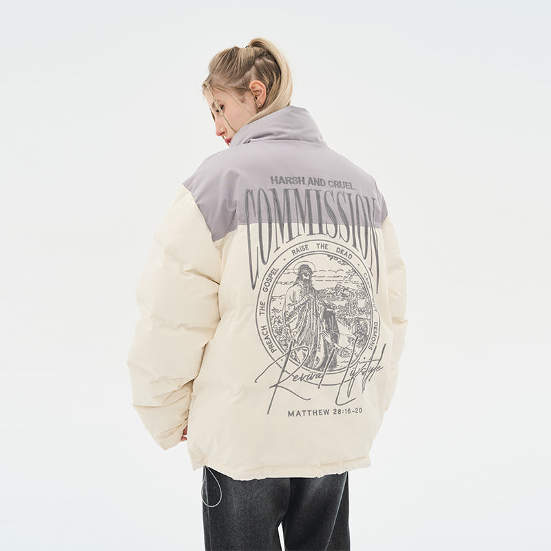 H/C Commission Printed Down Jacket