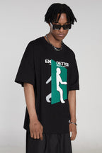 STEEPC Dimensions Printed Loose Tee