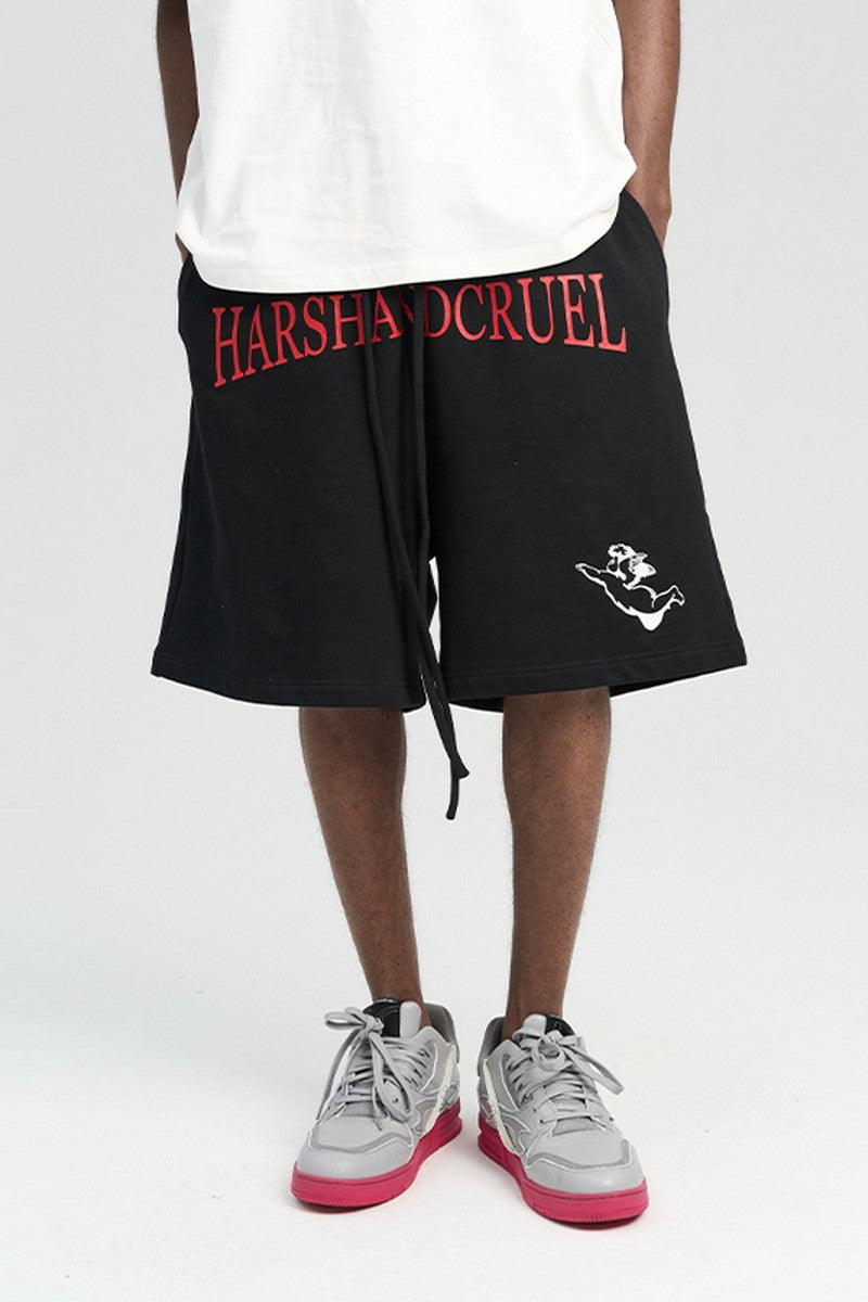 H/C Angel Printed Logo Shorts