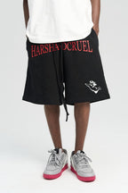H/C Angel Printed Logo Shorts