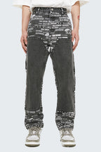 OO Full Print Logo Jeans