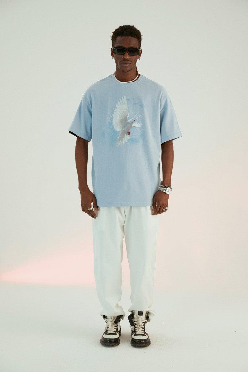 Empty Reference Radiate Pigeon Print Tee