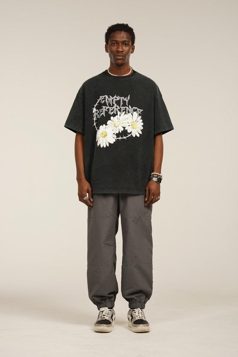 Empty Reference Smiley Logo Casual Pants